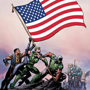 Justice League of America #1 by Geoff Johns and David Finch