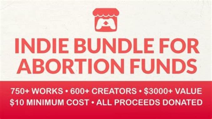Itch Bundle Aims to Raise $200,000 for Abortion Access