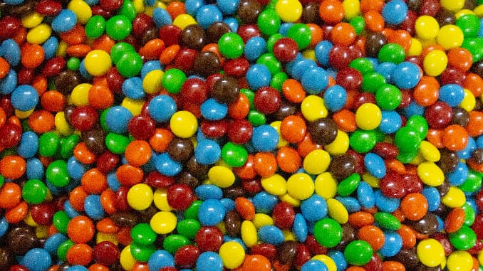 Pretzel M&Ms - Candy Blog