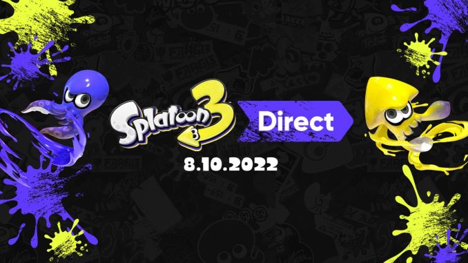 Nintendo Reveals More about Splatoon 3, Including a Free Demo on Aug. 27