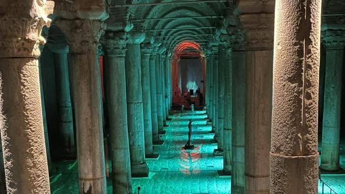 Istanbul’s Basilica Cistern Is an Otherworldly Collision of Past and Present