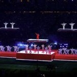 Rihanna's Super Bowl Halftime Show Looked Like a Super Smash Bros. Level