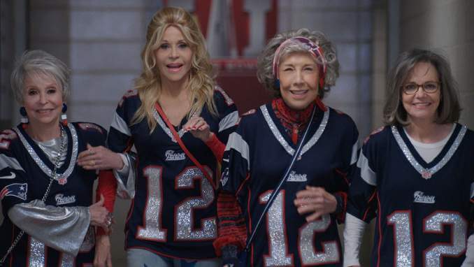 Lily Tomlin, Jane Fonda, Sally Field and Rita Moreno Score in 80 for Brady