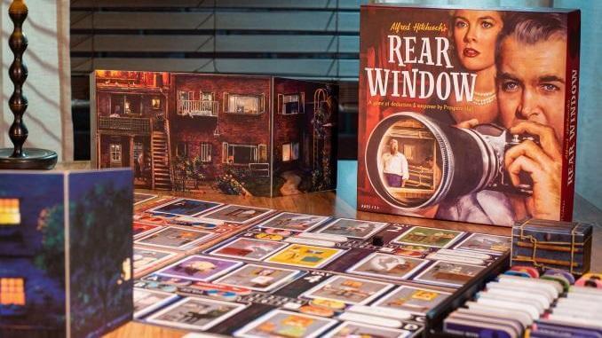 The Rear Window Board Game Can’t Live Up to the Hitchcock Masterpiece