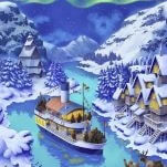 Explore the Fjords with the Great Roll-and-Write Board Game Riverside