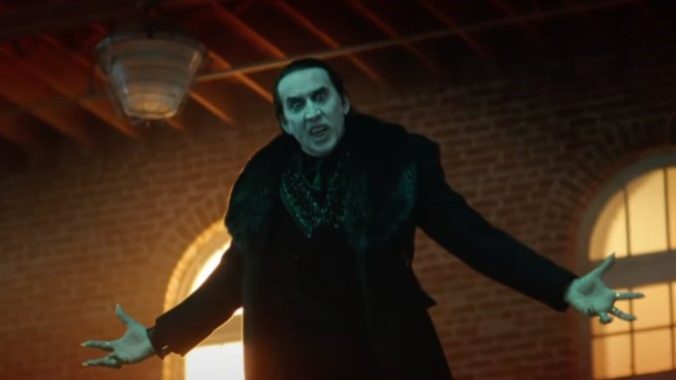 Nicolas Cage’s Dracula Is the Boss From Hell in the First Trailer for Renfield