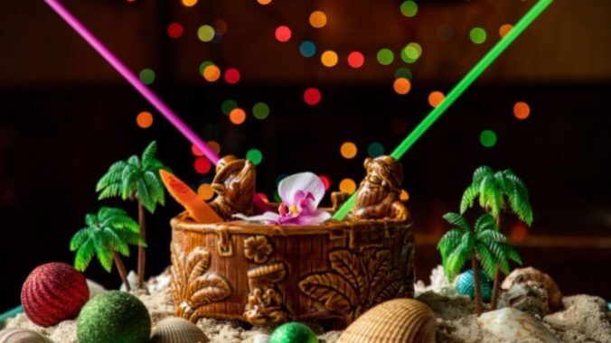 Christmas Tiki Cocktail Experience Sippin’ Santa Is Still Going Strong