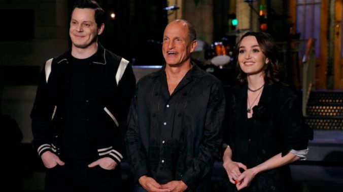 Five-Timer Woody Harrelson Gets His Jacket on a Woozy, Amusing Saturday Night Live