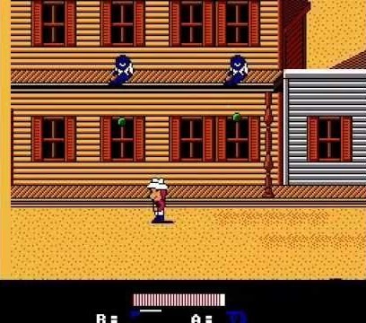 Cowboy store game nes