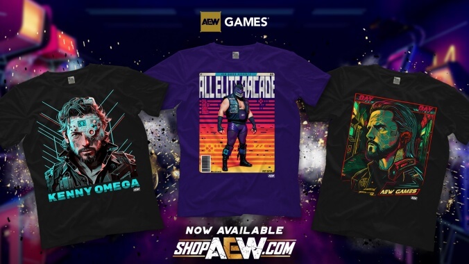 Pro Wrestling Artists Call Out AEW For Perceived AI-Generated T-Shirt Releases 
