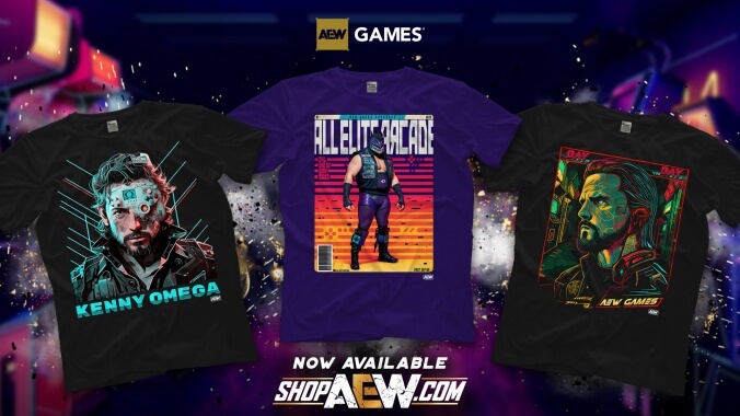 Aew shirts store