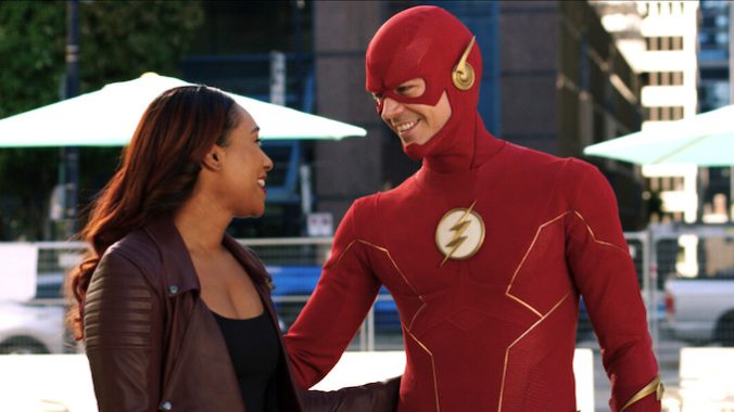 Barry and Iris in The Flash Season 9