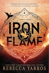 Iron Flame cover Fall Fantasy 2023